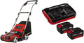 Einhell Akku-Vertikutierer-Lüfter GE-SA 36/35 Li Power X-Change (36 V, 35 cm Messerwalze, 28L Fangsack, 2 × 4,0 Ah Akku und Twincharger)